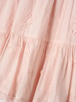 Angel & Rocket Pink 100% Cotton Natalia 3D Flower Dress