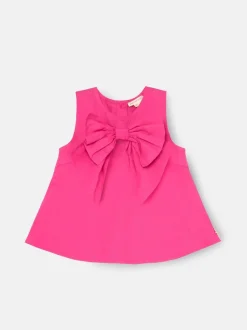 Angel & Rocket Pink Enya Bow Shell Blouse