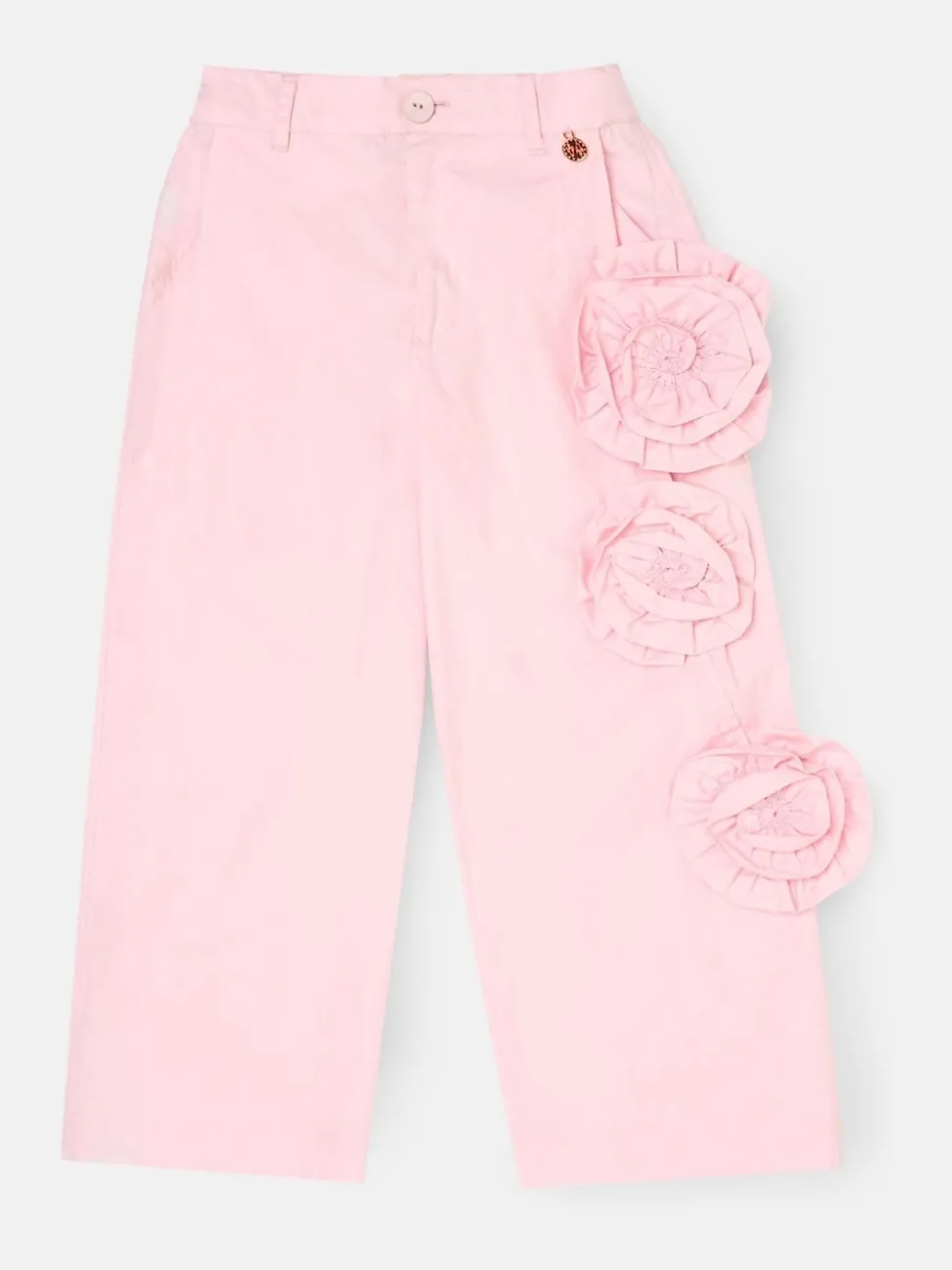 Angel & Rocket Pink Estelle Corsage Embellished Trousers