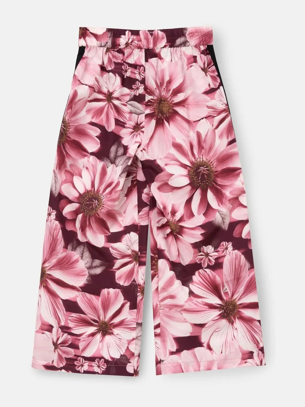 Angel & Rocket Pink Fleur Printed Wide Leg Trousers