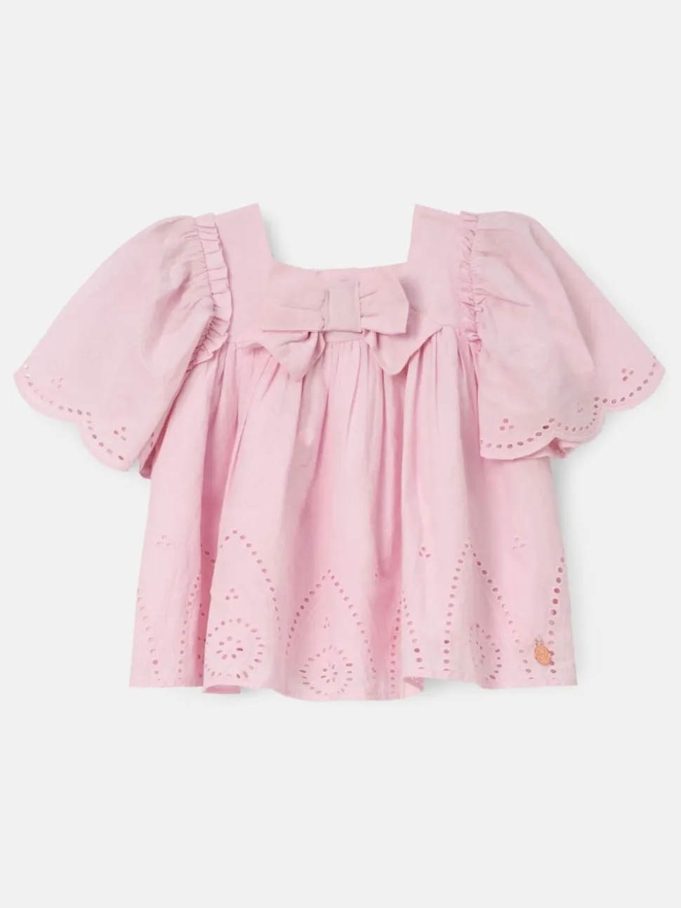 Angel & Rocket Pink Flo Woven 100% Cotton Top