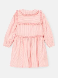 Angel & Rocket Pink Frankie Candy Stripe Shirt Dress