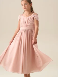 Angel & Rocket Pink Lena Maxi Dress