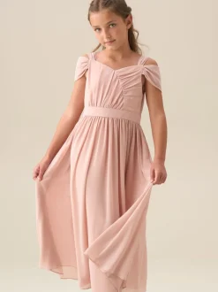 Angel & Rocket Pink Lena Maxi Dress