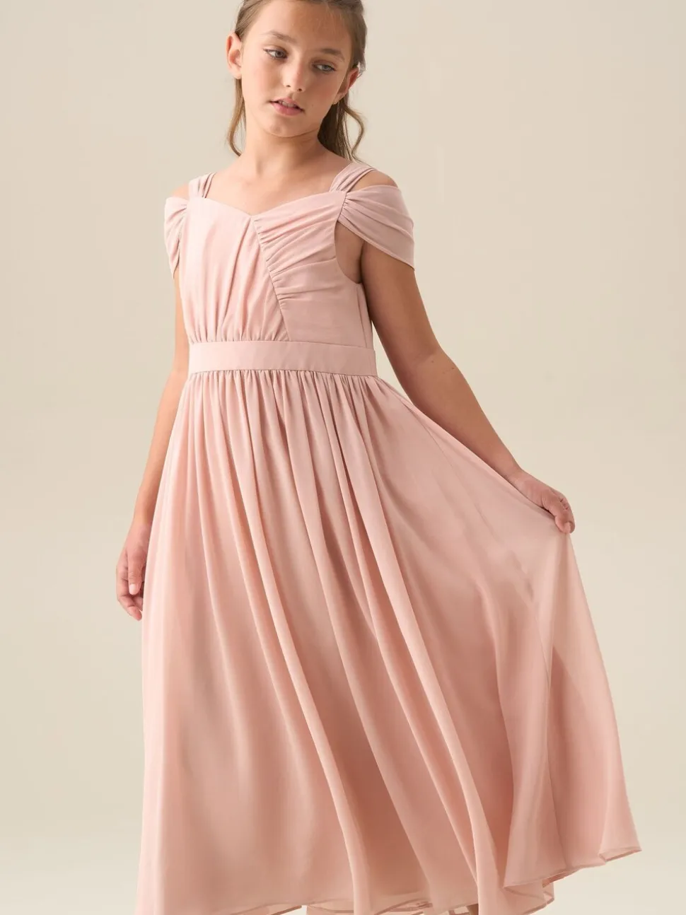 Angel & Rocket Pink Lena Maxi Dress
