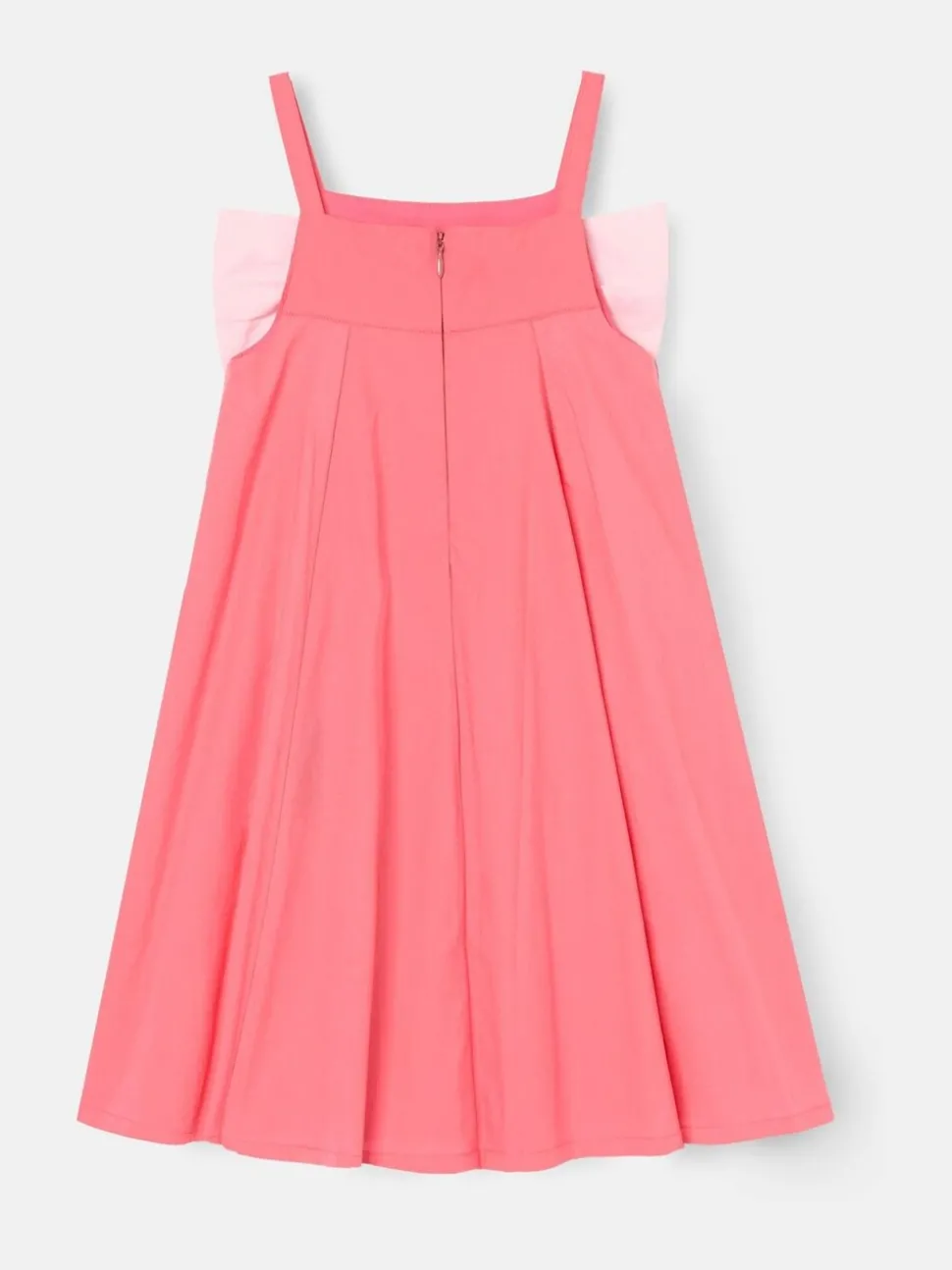 Angel & Rocket Pink Libby Bow Pleat Dress