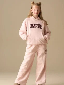 Angel & Rocket Pink Lila Active Wide Leg Joggers