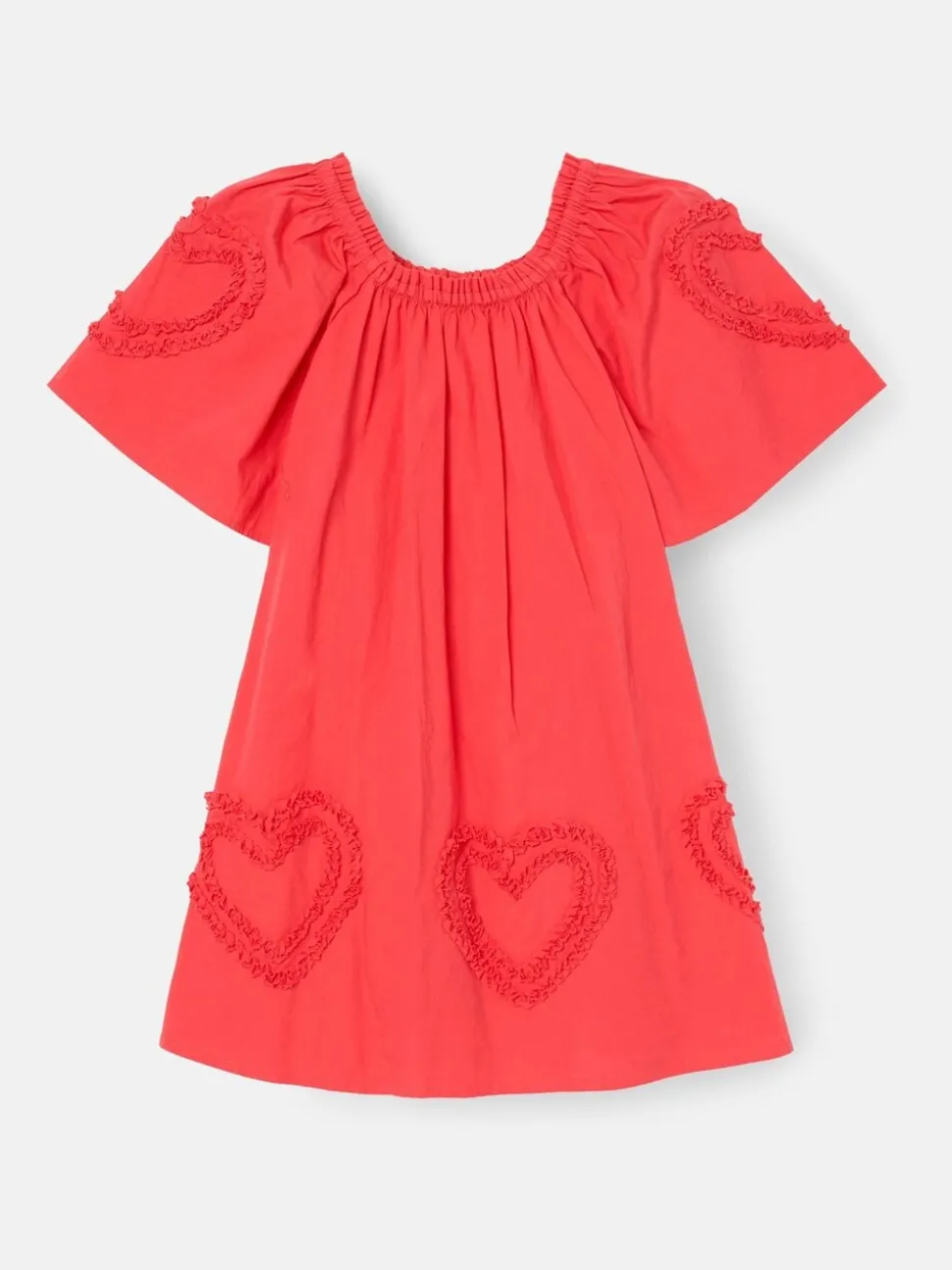 Angel & Rocket Pink Lori Heart Swing Dress