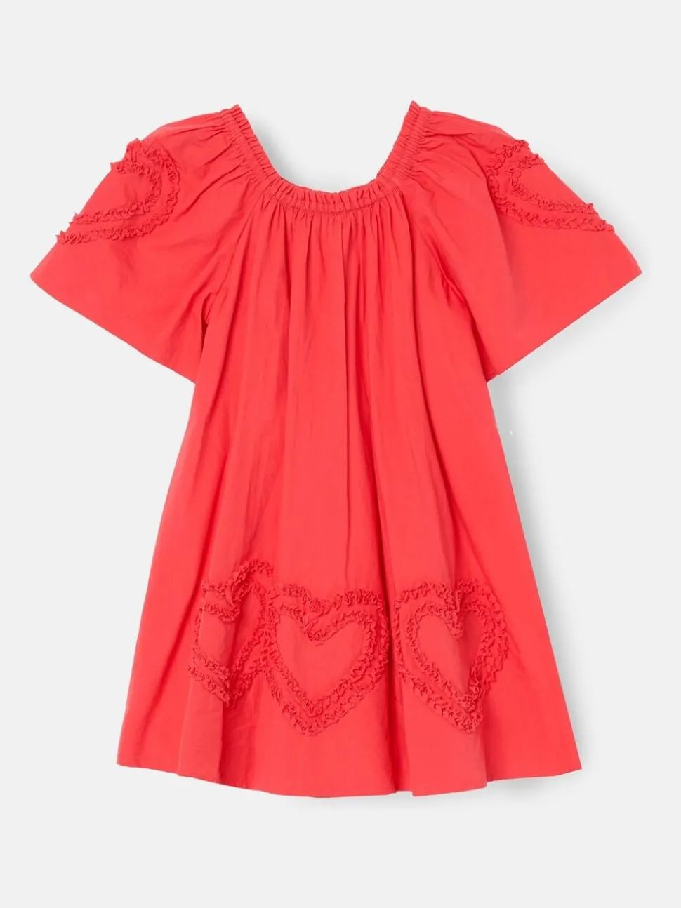 Angel & Rocket Pink Lori Heart Swing Dress