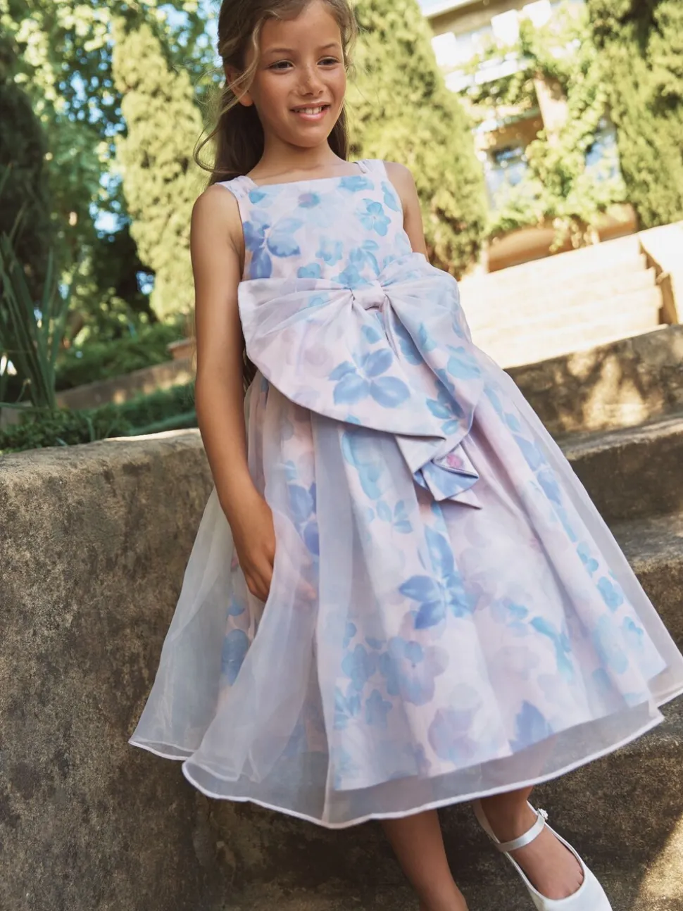 Angel & Rocket Pink Mia Bow Waist Dress