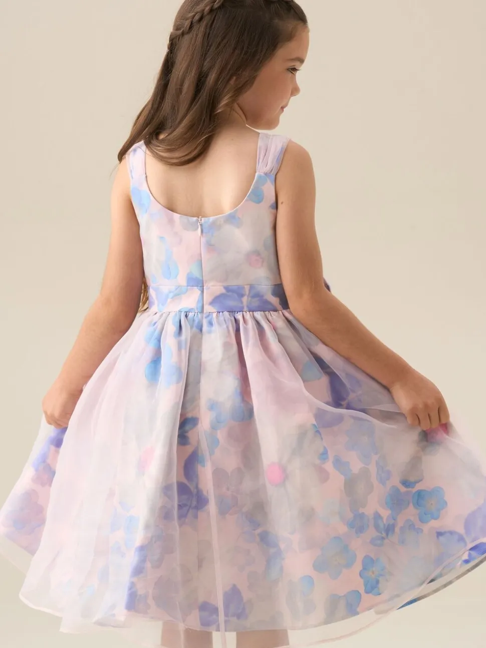 Angel & Rocket Pink Mia Bow Waist Dress