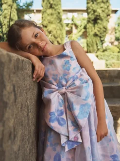 Angel & Rocket Pink Mia Bow Waist Dress