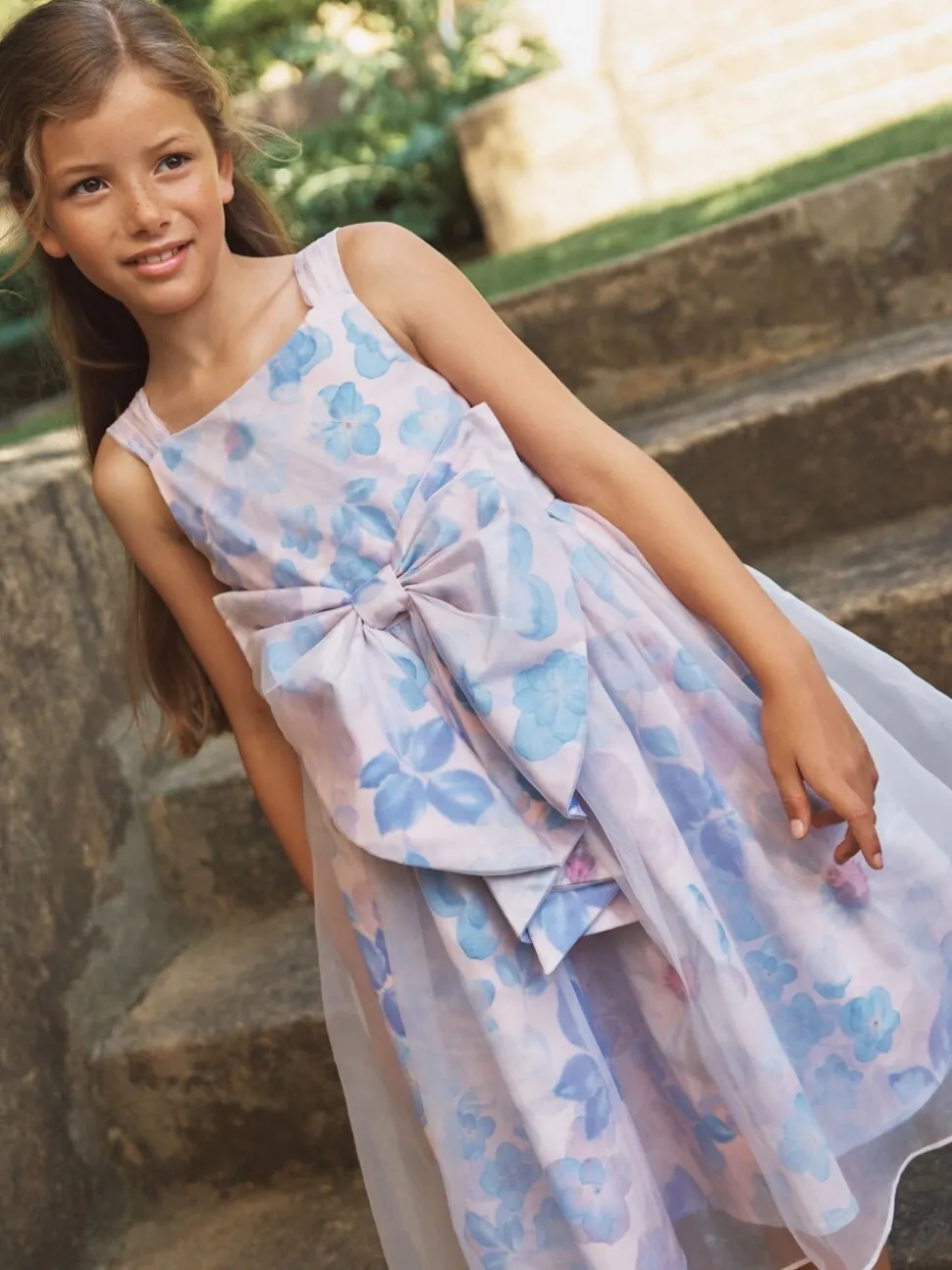 Angel & Rocket Pink Mia Bow Waist Dress