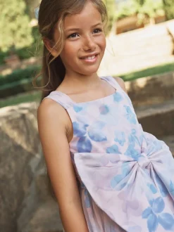Angel & Rocket Pink Mia Bow Waist Dress
