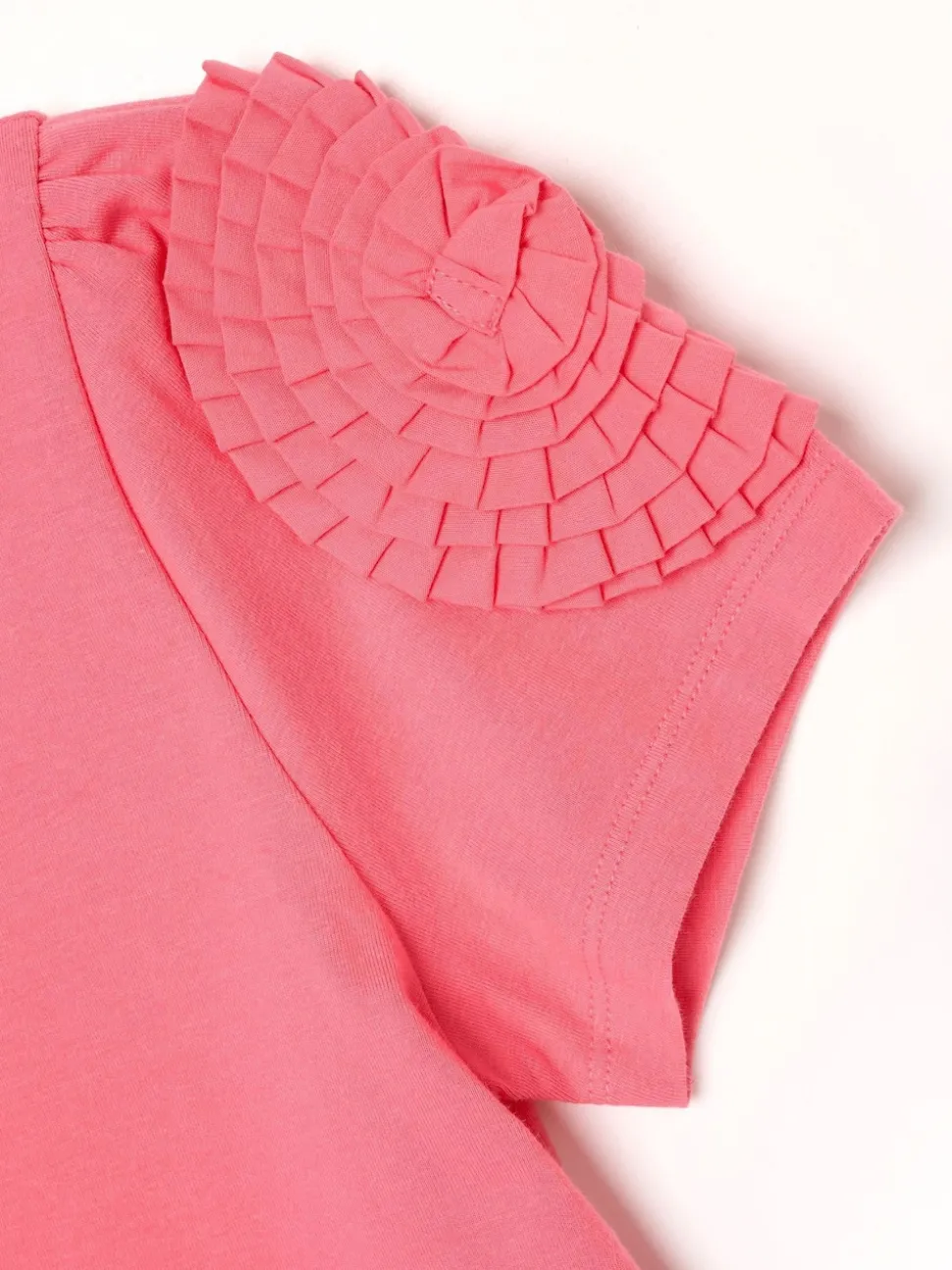 Angel & Rocket Pink Nila Flower Corsage T-Shirt