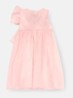 Angel & Rocket Pink Paris Blush Bow Dress