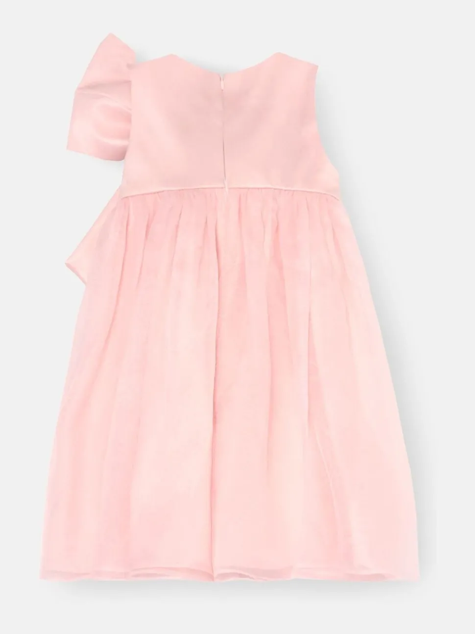 Angel & Rocket Pink Paris Blush Bow Dress