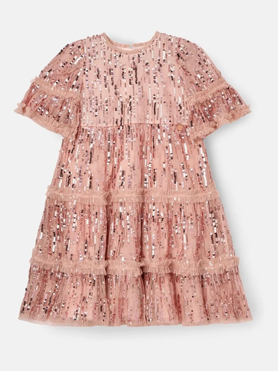 Angel & Rocket Pink Penny Sequin Dress
