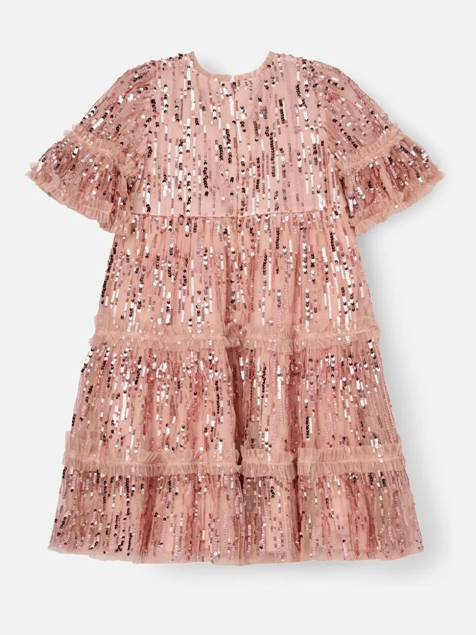 Angel & Rocket Pink Penny Sequin Dress