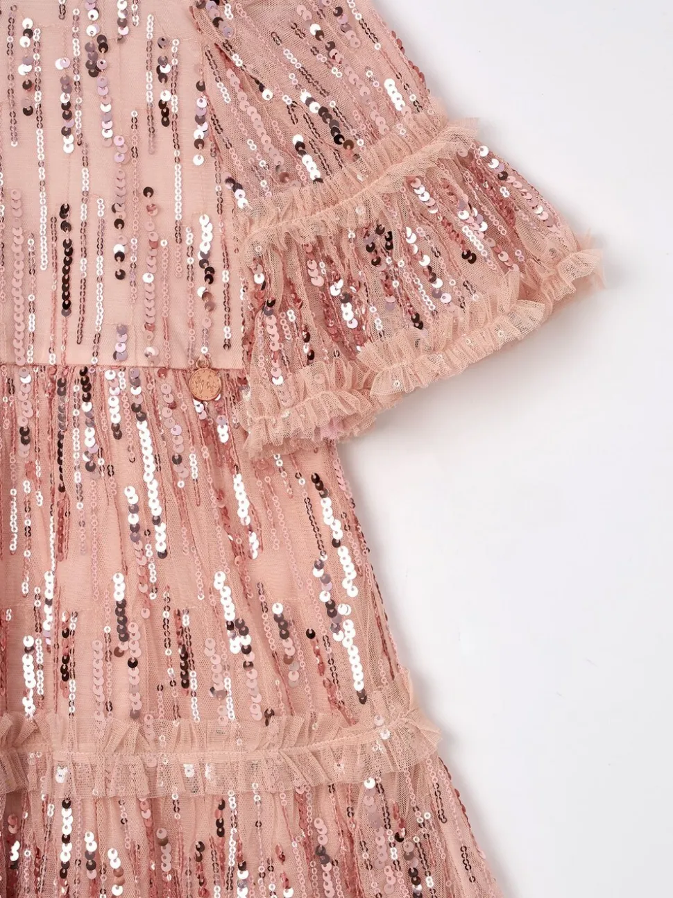 Angel & Rocket Pink Penny Sequin Dress