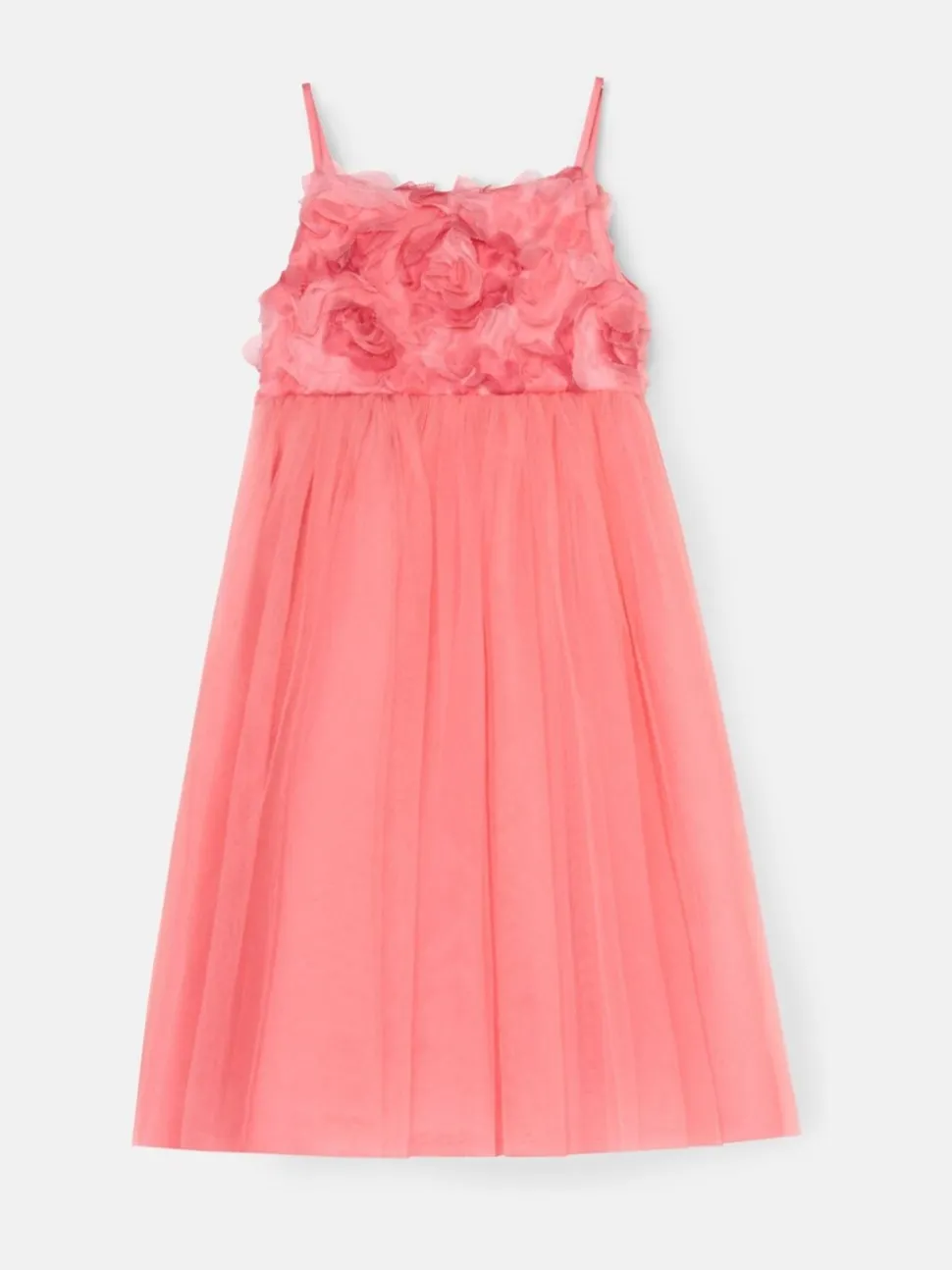 Angel & Rocket Pink Rosie Embellished Flower Dress