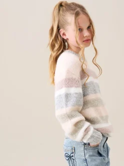 Angel & Rocket Pink Sloane Pretty Stripe Jumper