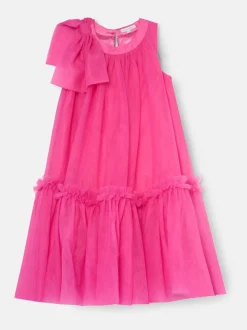 Angel & Rocket Pink Talullah Bow Shoulder Tulle Dress