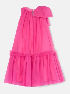 Angel & Rocket Pink Talullah Bow Shoulder Tulle Dress