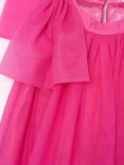 Angel & Rocket Pink Talullah Bow Shoulder Tulle Dress
