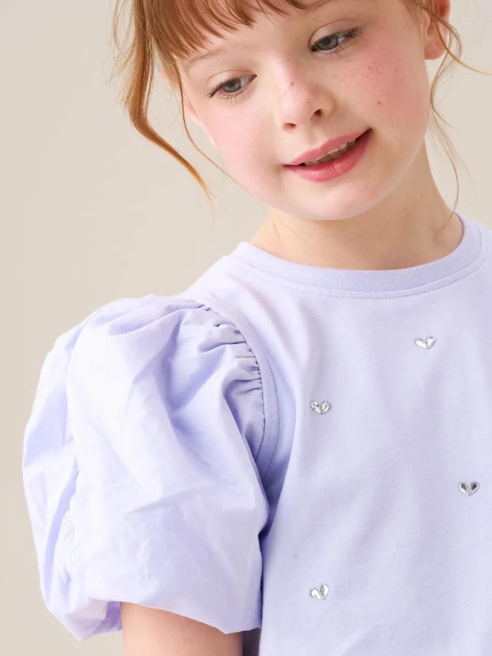 Angel & Rocket Purple Aofie Bow T-Shirt