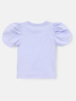 Angel & Rocket Purple Aofie Bow T-Shirt