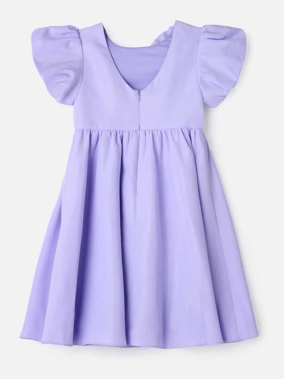 Angel & Rocket Purple Lourdes Corsage Waist Dress