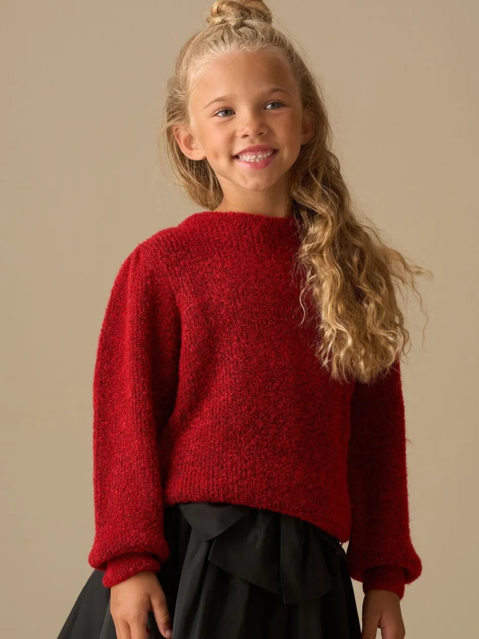 Angel & Rocket Red Alexis Bow Back Boule Jumper