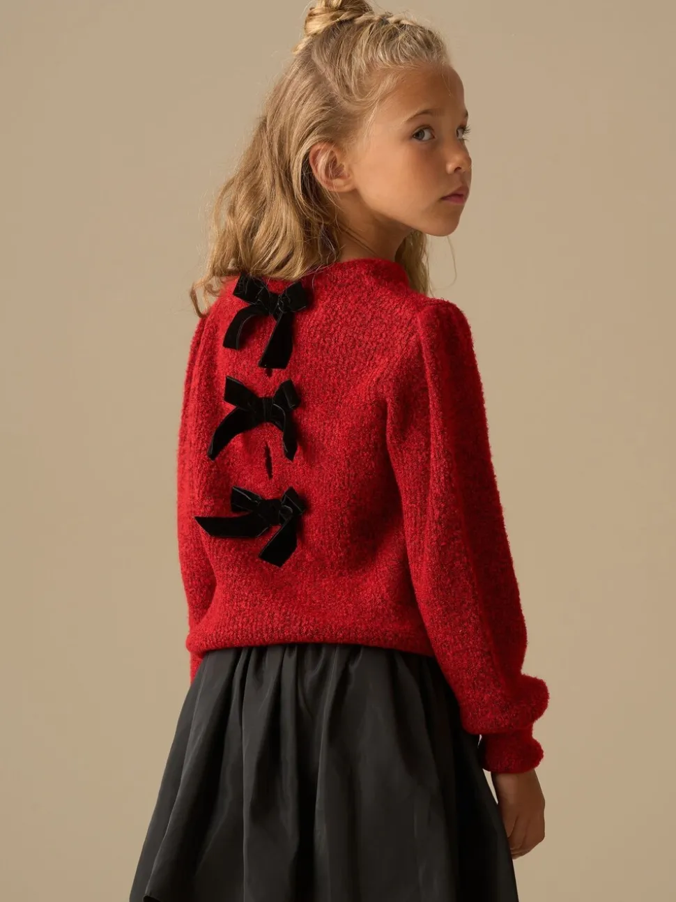 Angel & Rocket Red Alexis Bow Back Boule Jumper