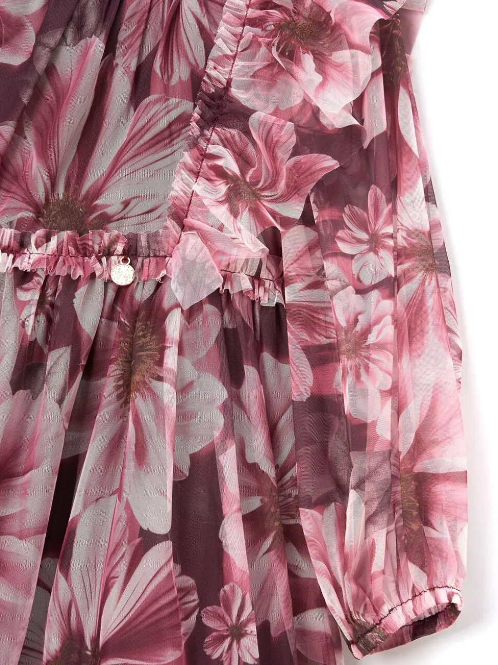 Angel & Rocket Red Cara Printed Swing Mesh Dress