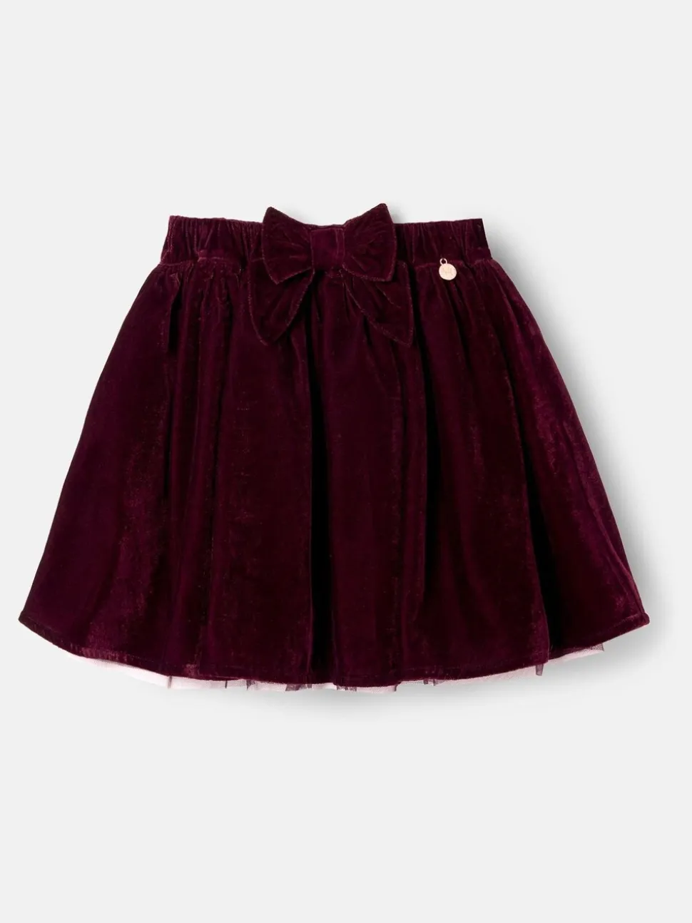 Angel & Rocket Red Chloe Velvet Skirt