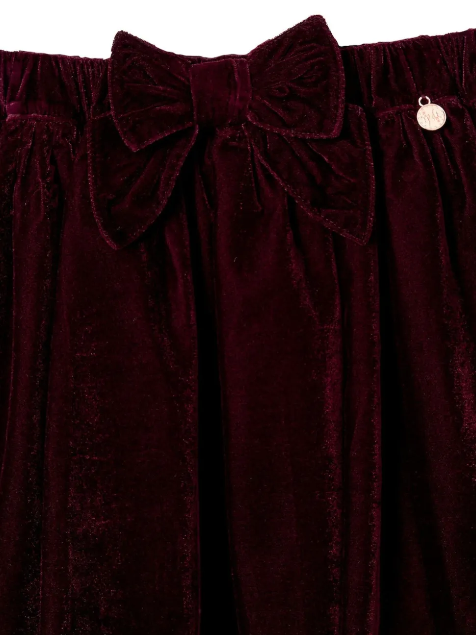 Angel & Rocket Red Chloe Velvet Skirt