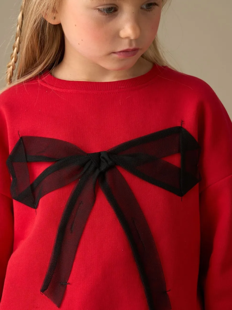 Angel & Rocket Red Freya Mesh Bow Sweater