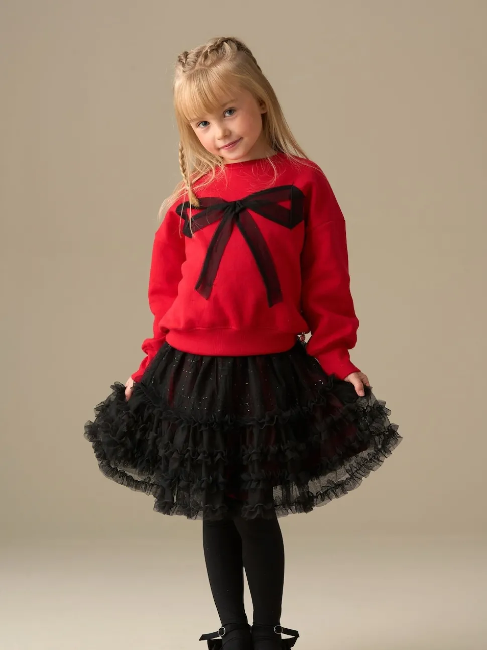 Angel & Rocket Red Freya Mesh Bow Sweater