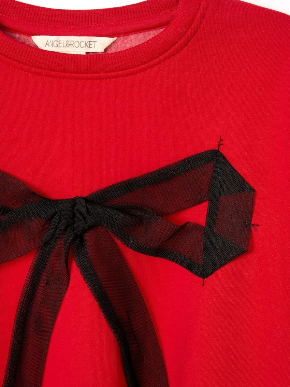Angel & Rocket Red Freya Mesh Bow Sweater