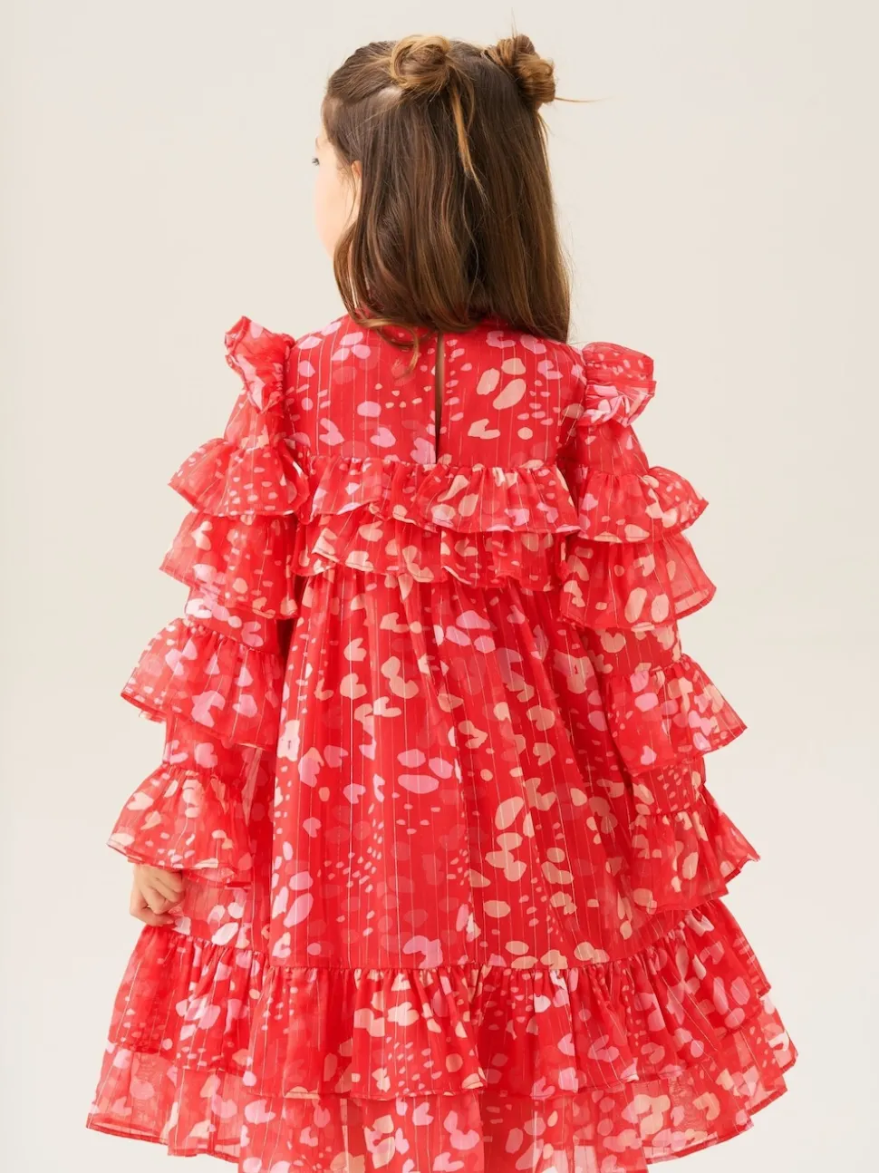 Angel & Rocket Red Imogen Leopard Print Frill Dress