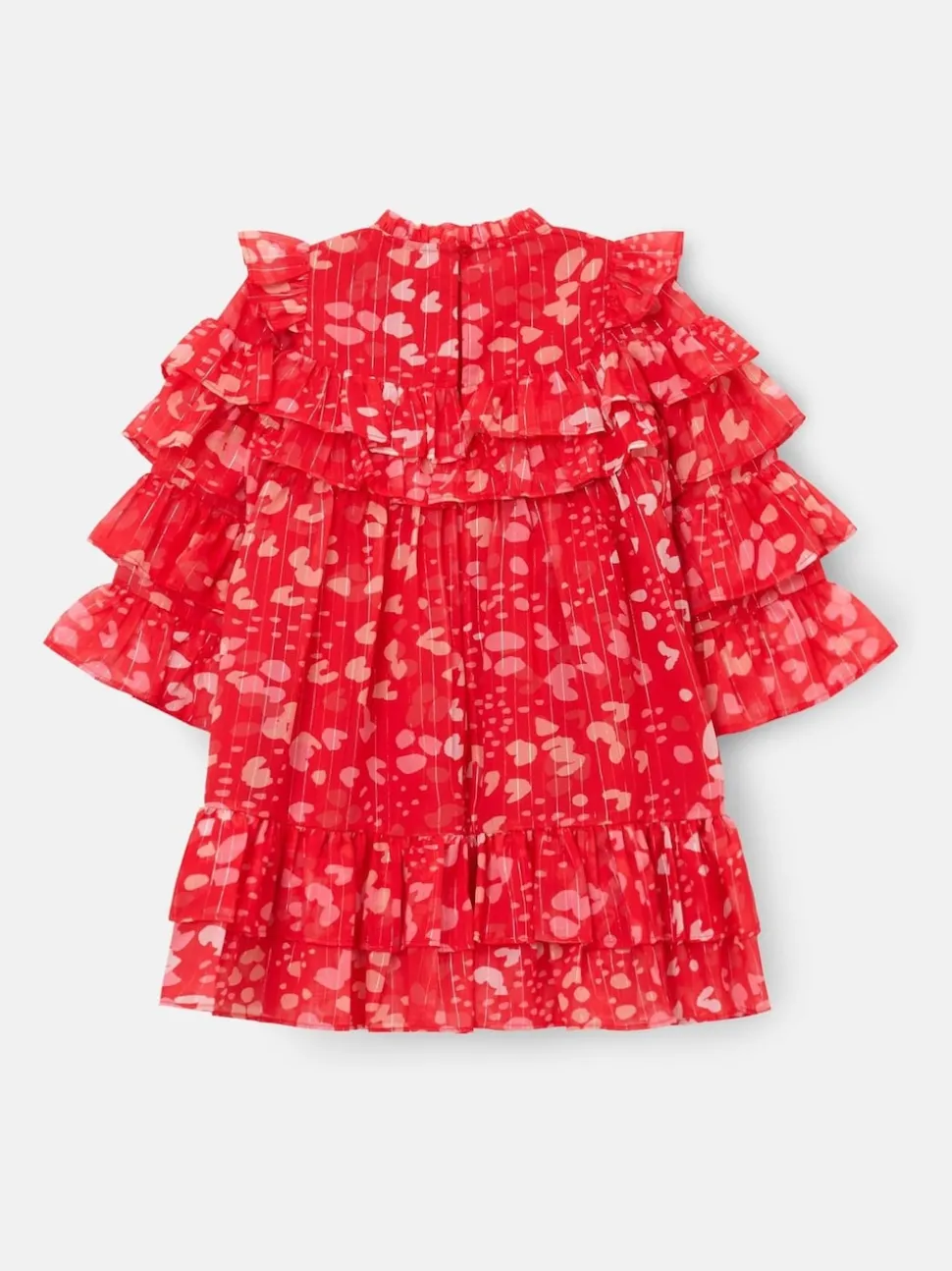 Angel & Rocket Red Imogen Leopard Print Frill Dress