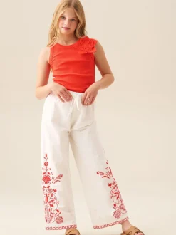 Angel & Rocket Red Jess Yellow Flower Corsage Vest