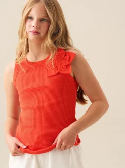 Angel & Rocket Red Jess Yellow Flower Corsage Vest