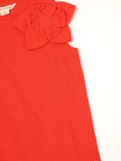 Angel & Rocket Red Jess Yellow Flower Corsage Vest