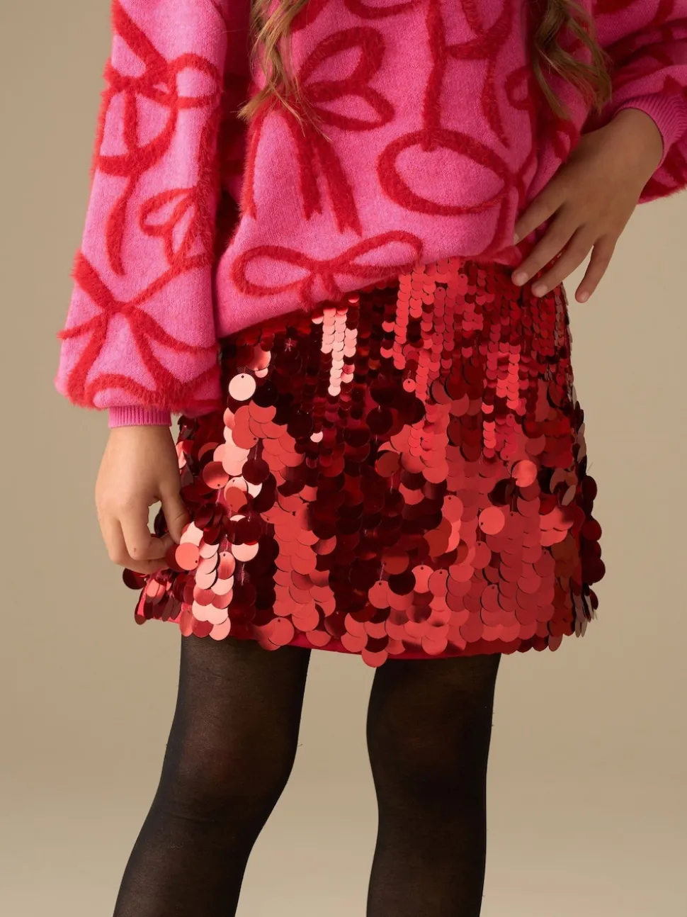 Angel & Rocket Red Natalia Disco A-Line Skirt