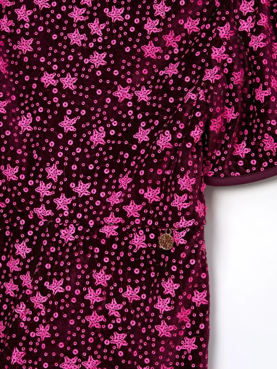 Angel & Rocket Red Nova Sequin Playsuit