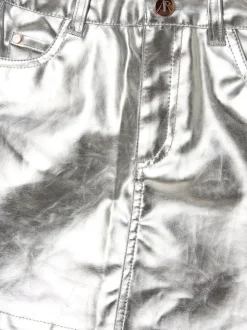 Angel & Rocket Silver Mallory Mini Skirt