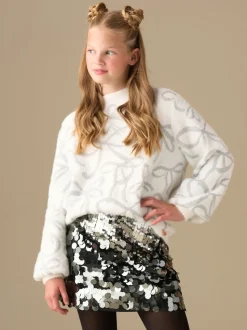 Angel & Rocket Silver Natalia Disco A Line Skirt