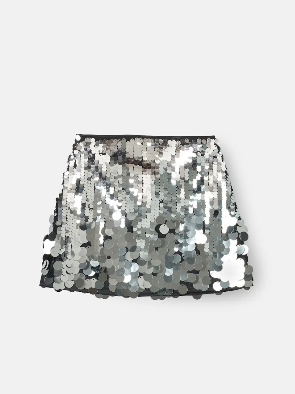 Angel & Rocket Silver Natalia Disco A Line Skirt